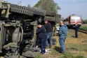 Schwerer VU LKW Zug Bergheim Kenten Koelnerstr P180